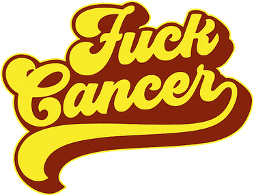 Fuck Cancer Retro 70s Gift For Cancer Survivor Button