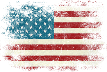Patriotic American Usa Flag Coaster