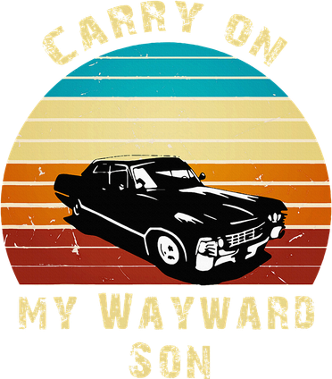 Carry On My Wayward Son Vintage Ornament