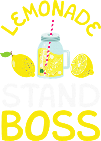 Lemonade Stand Boss Lemon Juice Gift Kids T-Shirt