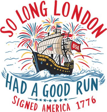 So Long London Had A Good Run Funny 4th Of July Visor
