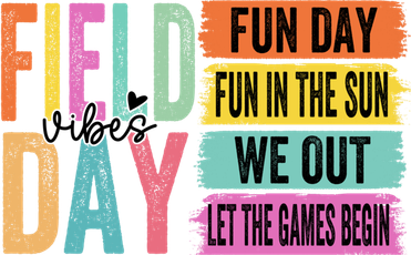 Field Day Vibes Fun Day Fun In The Sun Last Day Of School Gift Coaster