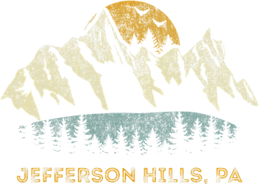 Jefferson Hills Pa Mountain Sunset Design Doggie Tank