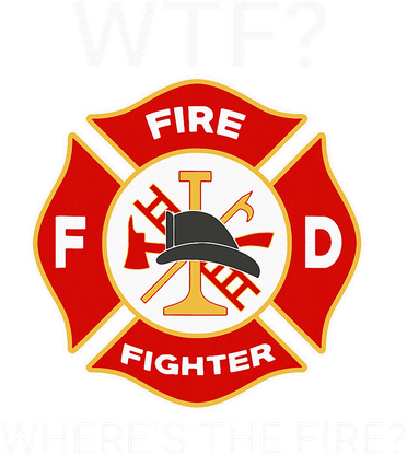 Wtf WhereS The Fire Funny Firefighter Kids T-Shirt
