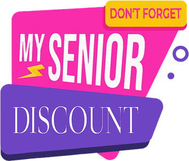 DonT Forget My Senior Discount Elderly Senior Citizen Button