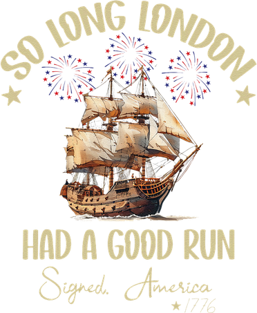 So Long London Had A Good Run Signed America 1776 4th Ofjuly Backpack