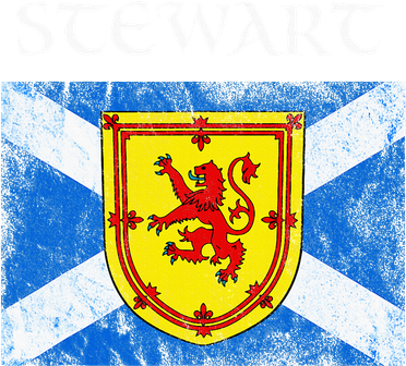 Stewart Clan Scottish Name Scotland Flag Doggie Tank