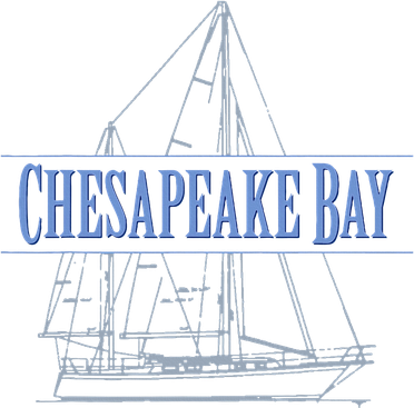 Chesapeake Bay Sailing Souvenir Golf Towel