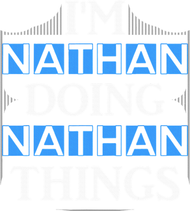 IM Nathan Doing Nathan Things Funny First Name Pajama Set