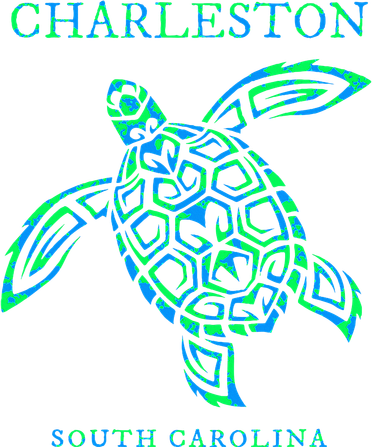 Charleston South Carolina Sea Turtle Souvenir Tote Bag