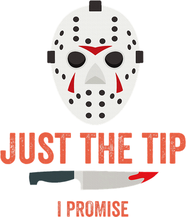 Just The Tip I Promise Funny Halloween Costume Flat Bill Trucker Hat