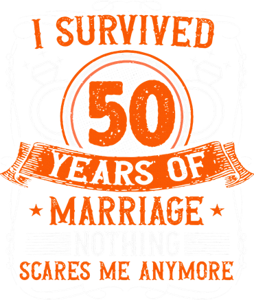 50th Wedding Anniversary 50 Years Married Husband & Wife Women's Hoodie