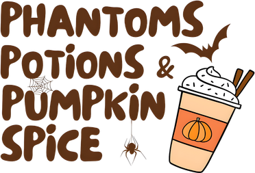Phantoms Potions Pumpkin Spice Cute Halloween Drink Pumpkin Hat