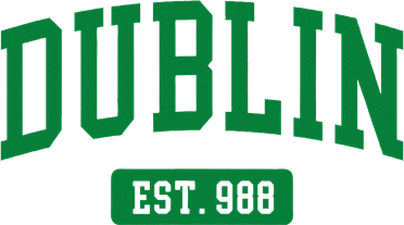 Dublin Ireland Est. 988 Irish Vintage Kids Hoodie