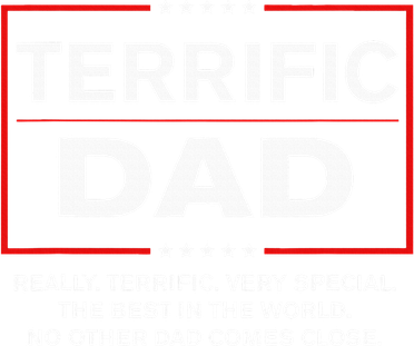 Terrific Dad Funny Donald Trump Fathers Day Gift Coaster