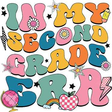 In My Second Grade Era Back To School 2nd Grade Teacher Women's Sweatshirt