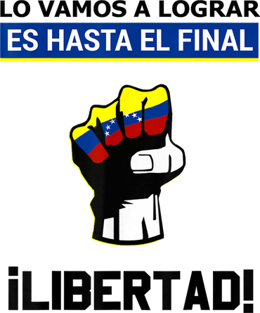 Estoy Con Venezuela Hasta El Final Proud Venezuelan Libre Women's Hoodie