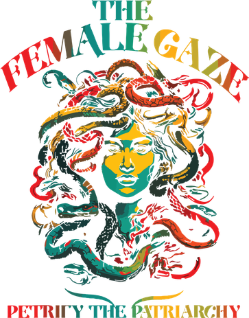 The Female Gaze Petrify The Patriarchy Medusa Hooded Wearable Blanket