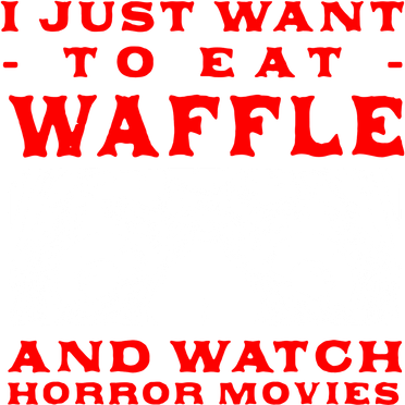 Eat Waffle And Watch Horror Movies Pancake Movie Lover Women's Dry Zone Grid Polo