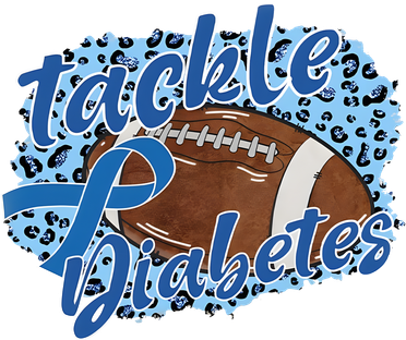 Tackle Diabetes Football Lover Game Day Sport Team Kids Long Sleeve Shirt