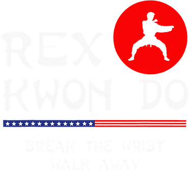 Break The Wrist Walk Away Rex Kwon Do Kids Long Sleeve Shirt