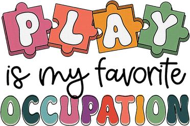 Occupational Therapy Play Is My Favorite Occupation Ot Fine Kids T-Shirt
