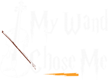 My Wand Chose Me Violin Player Violinist Classic Music Lover Toddler Hoodie