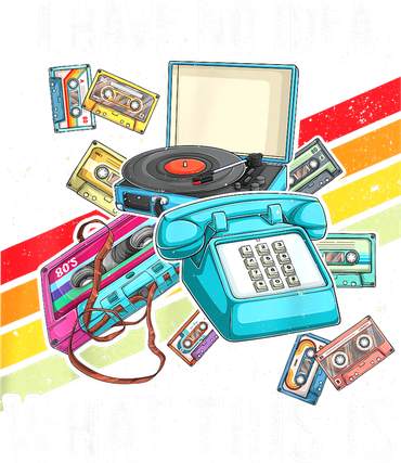 I Have No Idea What This Is 70s 80s 90s Theme Outfit Women's T-Shirt