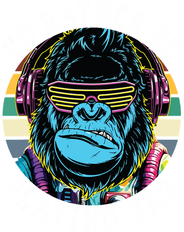 Id Rather Be Playing Tag Gorilla Monke Tag Gorilla Vr Gamer Kids T-Shirt