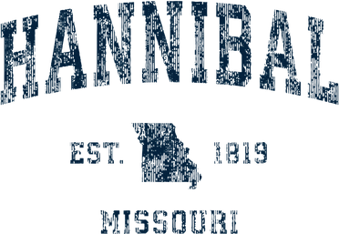 Hannibal Missouri Mo Vintage Sports Design Button