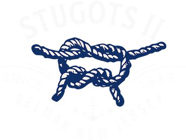 Stugots Belmar Nj Rope Retro Sarcastic Funny Boating Button