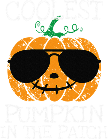 Coolest Pumpkin In The Patch Halloween Toddler Hoodie