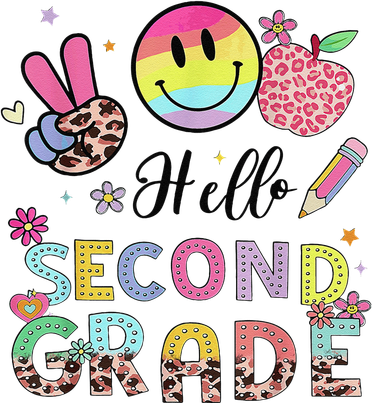 Hello Second Grade 2nd Grade First Day Of School Gift Mousepad