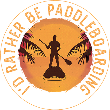 Paddleboarder On Sup Paddle Board For Standup Paddling Mousepad