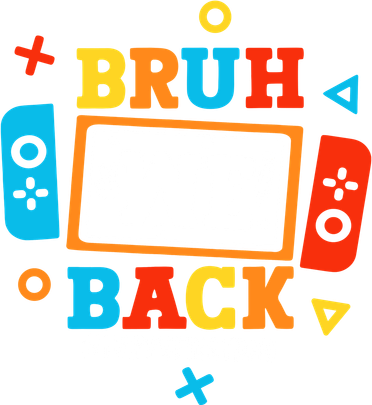Bruh We Back To School Happy First Day Video Game Boy Kids Sweatshirt