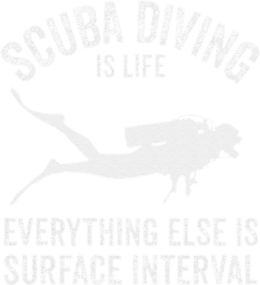 Scuba Diving Is Life Everything Else Is Surface Interval Santa Hat