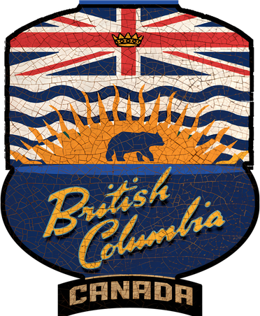 British Columbia Souvenir Kids T-Shirt
