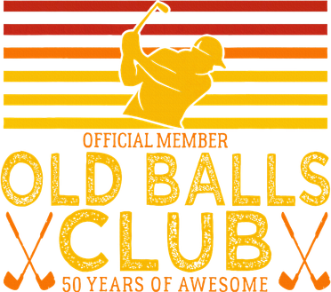 50th Birthday Funny Golf Old Balls Club Member Hat
