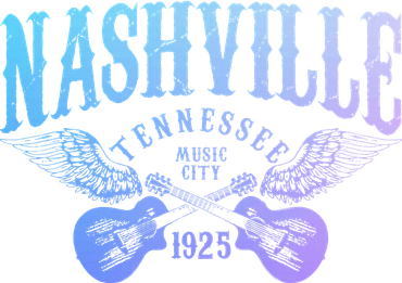 Nashville Tennessee Guitar Player Vintage Country Music City Women's T-Shirt