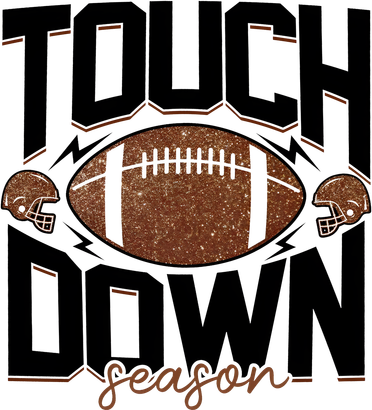 Retro Football Touch Down Season Women's Tank Top