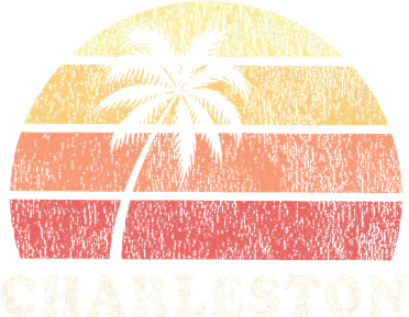 Charleston Sc Vintage 70s Retro Throwback Design Kids T-Shirt