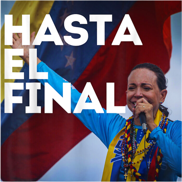 Hasta El Final Maria Corina Venezuela Libre Women's Hoodie
