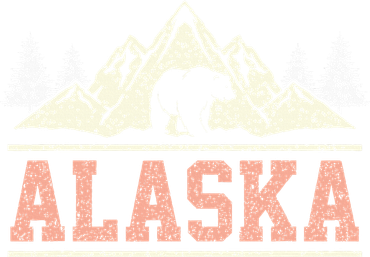 Glacier Mountain Landscape Alaskan Bear Wildlife Alaska T-Shirt