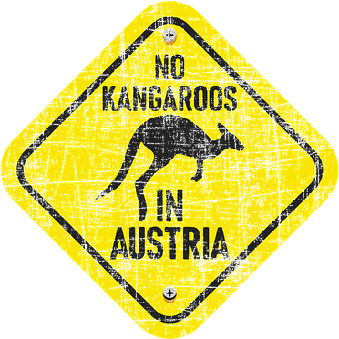 No Kangaroos In Austria Zookeeper Wildlife Animal Lover Women's T-Shirt