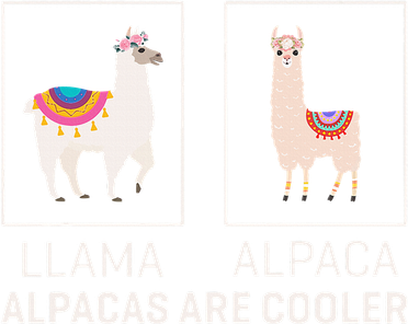 Llama Vs Alpaca Alpacas Are Cooler Funny Alpaca Lover Women's Tank Top