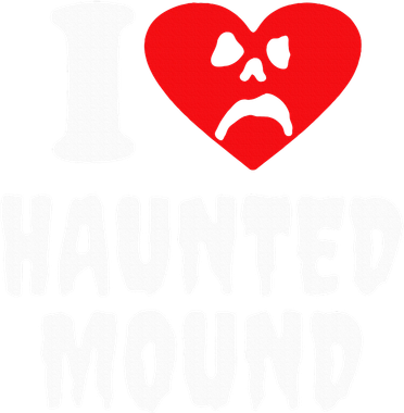 I Love Haunted Mound Toddler Hoodie