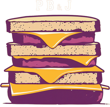 Sandwich With Creamy Peanut Butter And Jelly Doggie Tank