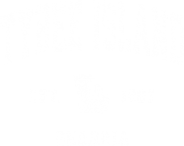 Tybee Island Georgia Ga Vintage Athletic Santa Hat