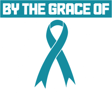 Ovarian Cancer Awareness By The Grace Of Im A Survivor Doggie Tank