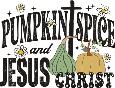 Pumpkin Spice And Jesus Christ Fun Fall Christian Cross Faith Kids Hoodie